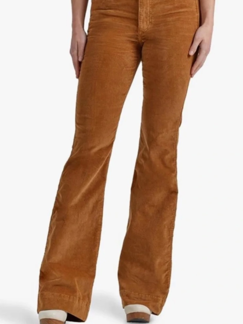 Wrangler Women's High Rise Fierce Flare Corduroy Pants 14/32 x 34 NWT